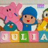 Pocoyo en madera