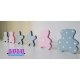 Preciosos pomos y tiradores infantiles para los juebles de la habitación del bebé. decoración infantil. pomos personalizados. tiradores para niños