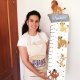 Preciosos medidores decorativos para pared para decoración de habitaciones infantiles. personalizados en madera con tus diseños favoritos. medidores de altura para pared para niñas