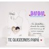 portaecografia papas con corazón frase