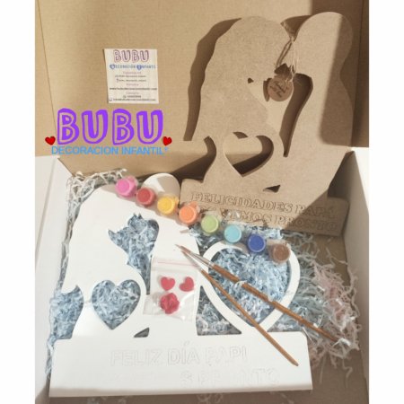 Proyecto "Hecho con amor". Portaecografías personalizados para decorar